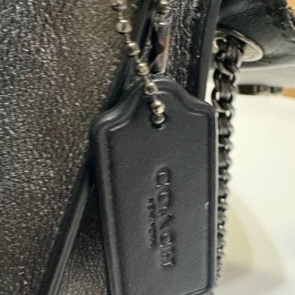Coach Parker 18 Crossbody | Purple Interior | Refined Calf Leather | Convertible - Picture 3 of 8
